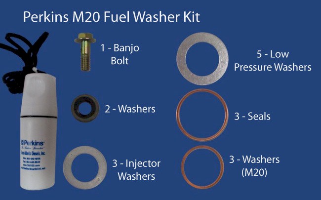Perkins M20 Fuel Washer Kit