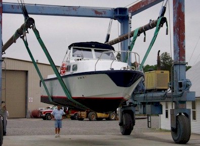 Ex US Navy 8 Meter PE (26') Personnel Boat