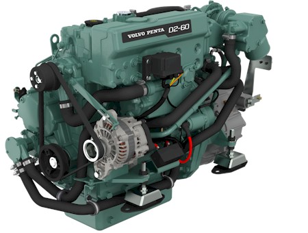 Volvo D2-60 Marine Diesel Engine