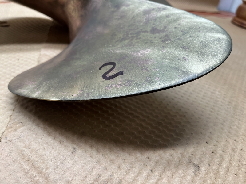 Used 3 Blade Boat Propeller