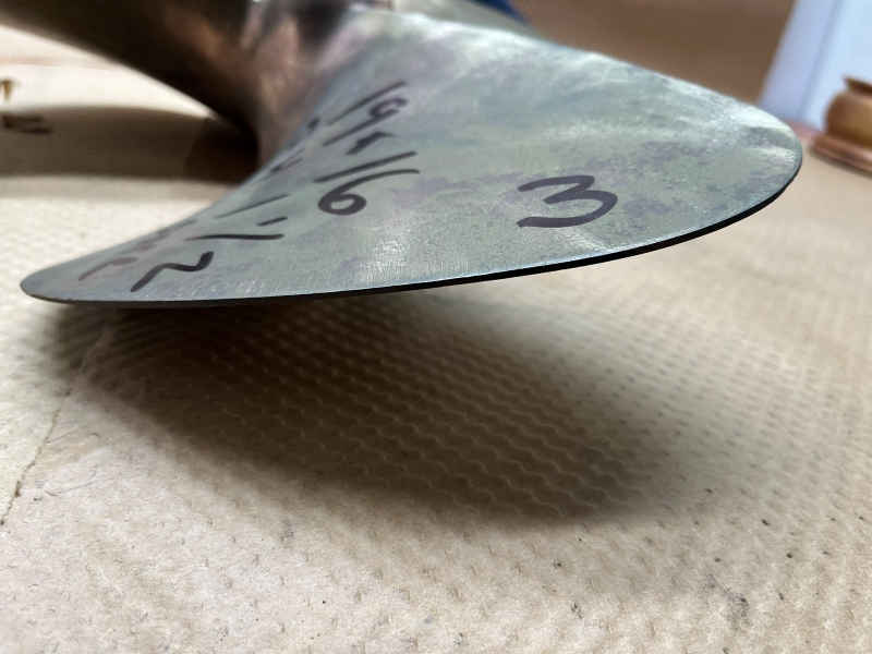 Used 3 Blade Boat Propeller