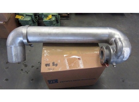 Cummins Marine Stainless Steel Exhaust Elbow