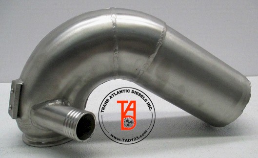 Perkins T6.354.4 Exhaust Riser