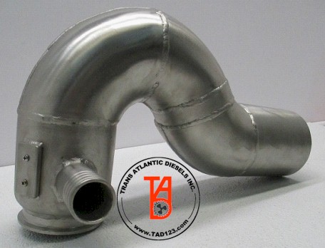 Perkins T6.354.4 Exhaust Riser