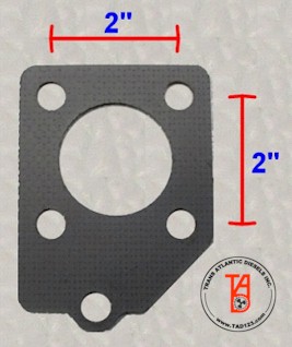 Perkins 4.107 / 4.108 Exhaust Elbow Gasket