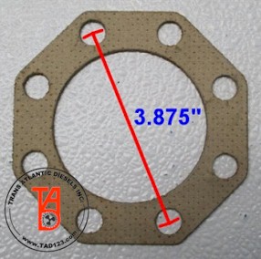 Perkins 4.236 / 6.354 Bowman Custom Fabricated Stainless Steel Exhaust Elbow Gasket