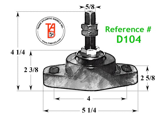 B. New Fresh Water Pump with Serpentine Pulley already fitted p/n T0054/336- 108W