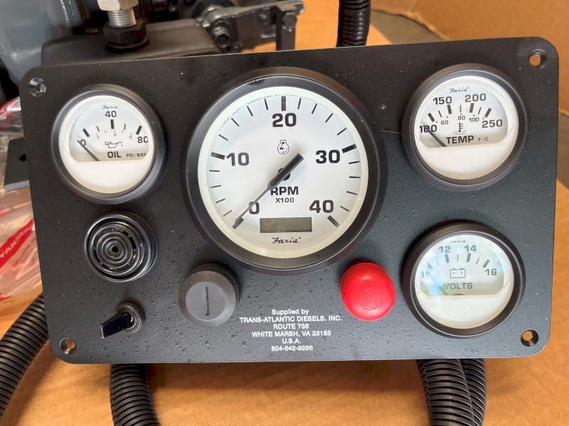 Yanmar 3GM 30F Marine Instrument Pane