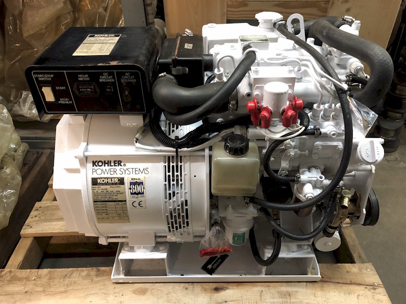 Kohler 8EOZ Marine Diesel Generator Kohler 8KW Marine Diesel