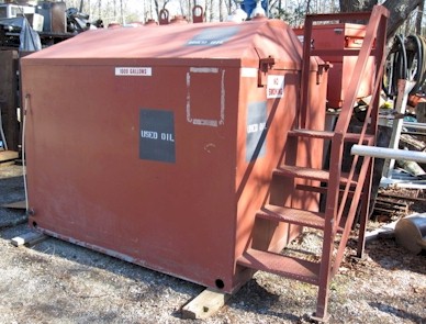 1000 Gallon Waste Oil Storage Tank